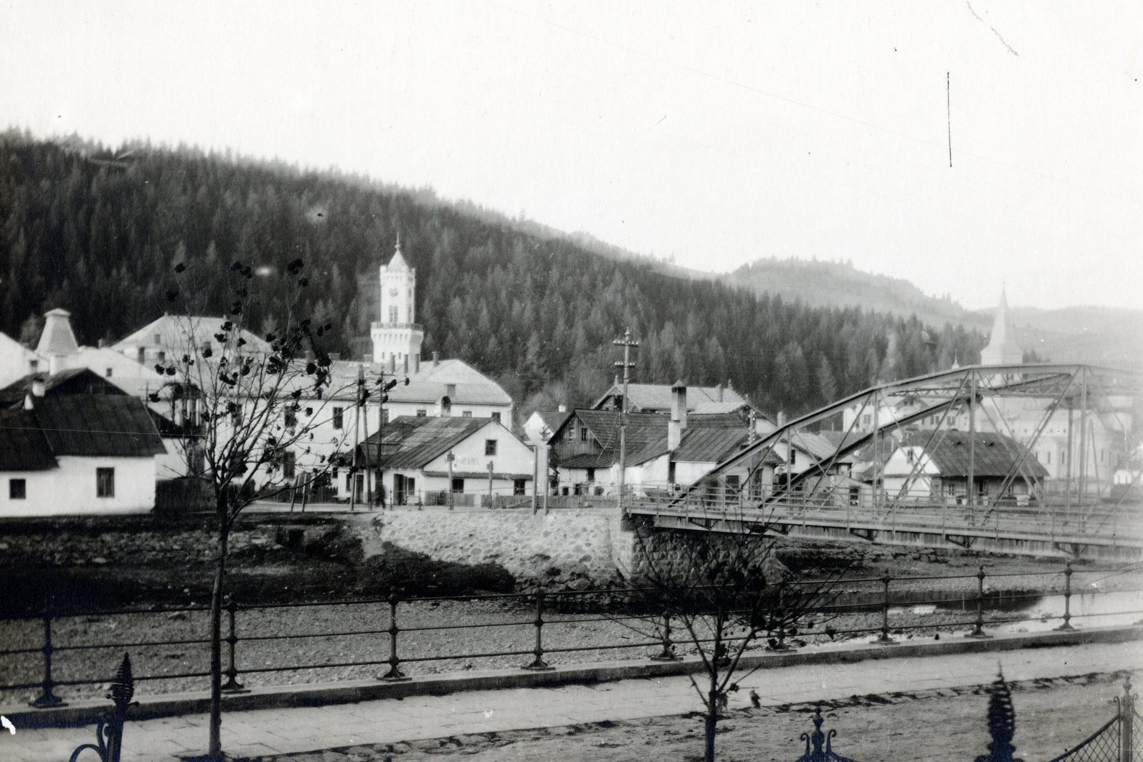 Vatra Dornei (Dorna Watra), Anna’s birthplace, in 1918.