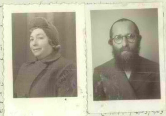 Yosef and Reitza Rechel Freund, 1948